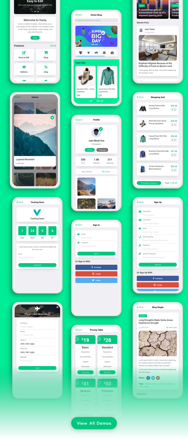 Vuma v1.0 - 手机端HTML5模板 - 图片2 Vuma v1.0 - 手机端HTML5模板 - 图片2