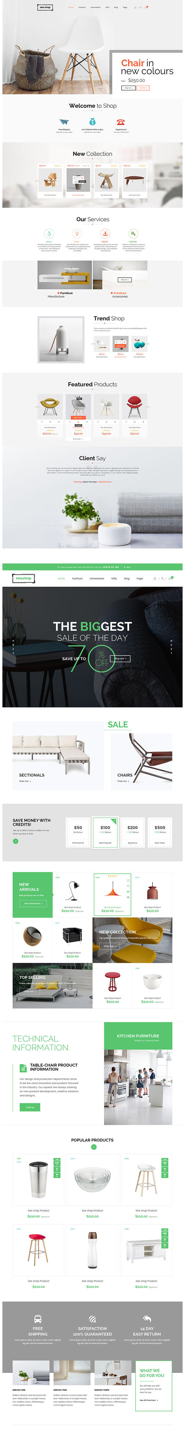 【See Shop Furniture v2.4】现代时尚自适应WooCommerce电子商务WordPress主题 - 图片2 【See Shop Furniture v2.4】现代时尚自适应WooCommerce电子商务WordPress主题 - 图片2
