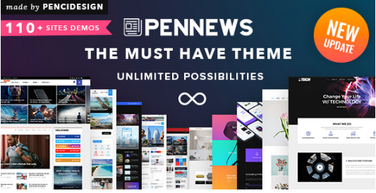 PenNews汉化版v6.7.3_AMP新闻杂志WordPress主题 - 图片1 PenNews汉化版v6.7.3_AMP新闻杂志WordPress主题 - 图片1