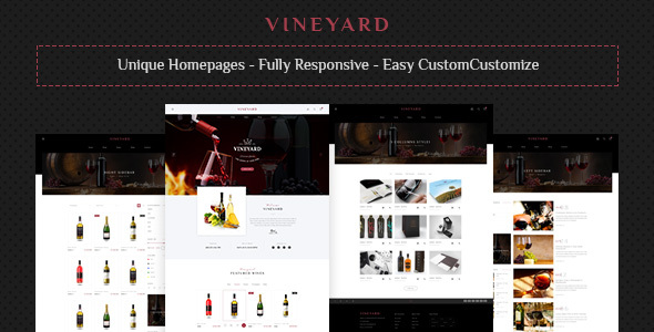 Vine Yard v1.0-在线葡萄酒商店/餐厅/美食/博客HTML5模板 Vine Yard v1.0-在线葡萄酒商店/餐厅/美食/博客HTML5模板