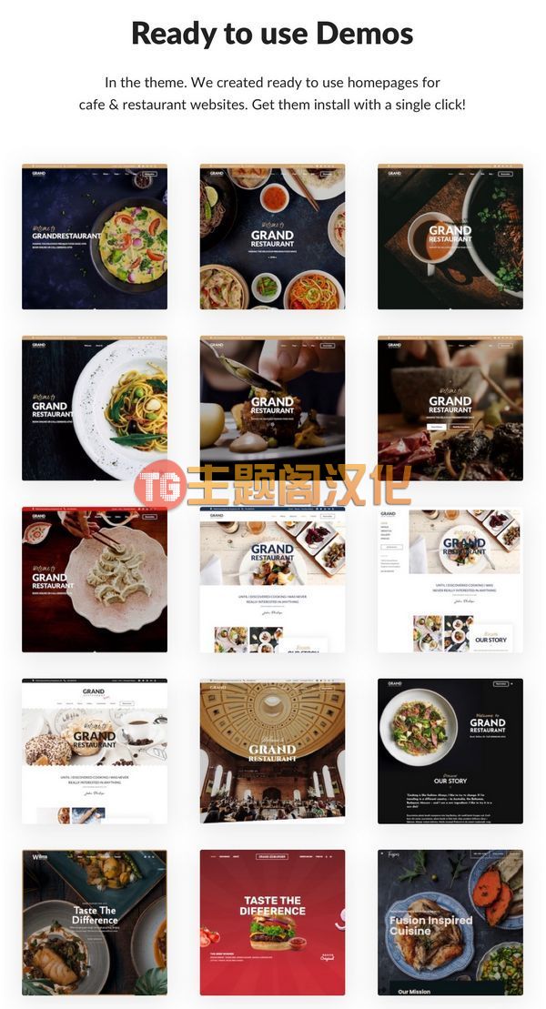 Grand Restaurant(v7.0.6)餐厅咖啡厅网站WordPress主题 Grand Restaurant(v7.0.6)餐厅咖啡厅网站WordPress主题