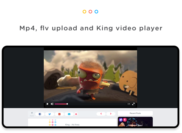 King汉化版(V10.2.1) 图片视频博客模板WordPress主题 带会员制功能 - 图片7 King汉化版(V10.2.1) 图片视频博客模板WordPress主题 带会员制功能 - 图片7