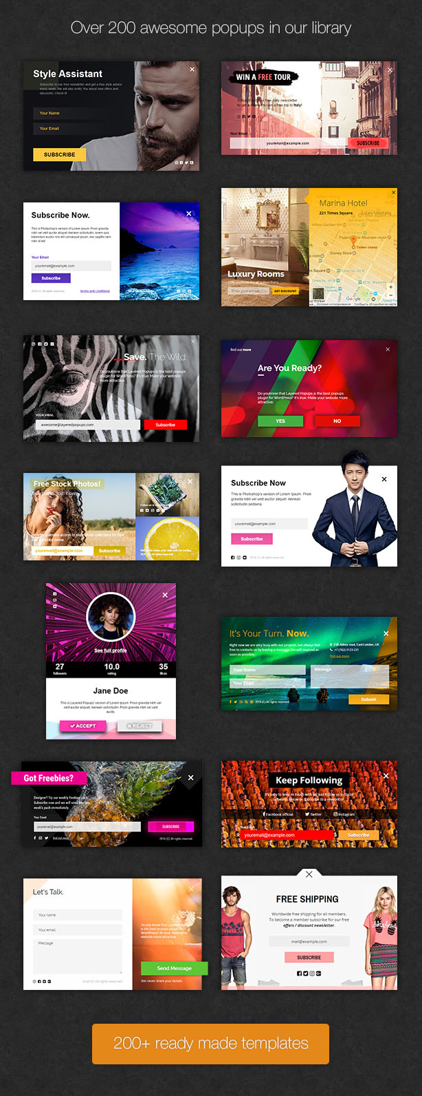 Green Popups汉化版(v7.53)图层动画弹窗WordPress插件 - 图片2 Green Popups汉化版(v7.53)图层动画弹窗WordPress插件 - 图片2