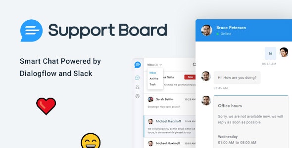 Support Board汉化版(v3.8.9)+扩展组件包|WordPress在线客服插件 - 图片1 Support Board汉化版(v3.8.9)+扩展组件包|WordPress在线客服插件 - 图片1