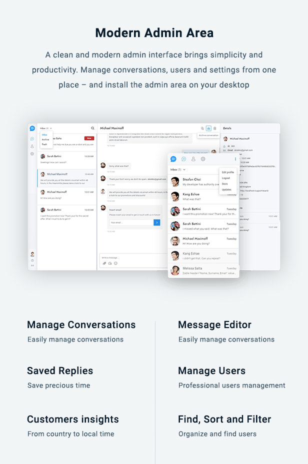 Support Board汉化版(v3.8.9)+扩展组件包|WordPress在线客服插件 - 图片3 Support Board汉化版(v3.8.9)+扩展组件包|WordPress在线客服插件 - 图片3