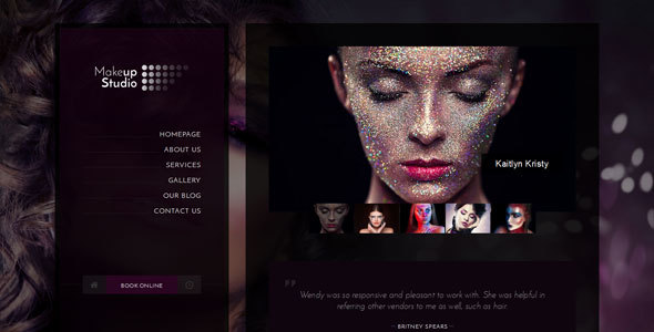 MAKEUP v1.0-理发店,化妆,水疗,美容,修指甲HTML5模板 MAKEUP v1.0-理发店,化妆,水疗,美容,修指甲HTML5模板