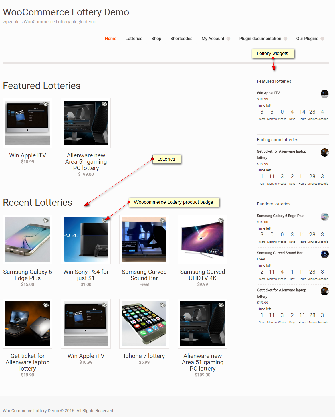WooCommerce Lottery_限时竞购和彩票销售插件 + 扩展组件 - 图片3 WooCommerce Lottery_限时竞购和彩票销售插件 + 扩展组件 - 图片3