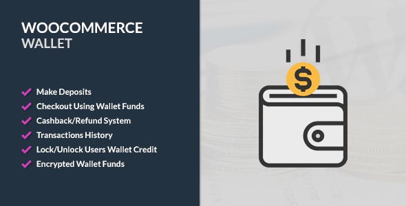 WooCommerce Wallet汉化版V5.1|电子钱包和充值返现退款插件 - 图片1 WooCommerce Wallet汉化版V5.1|电子钱包和充值返现退款插件 - 图片1
