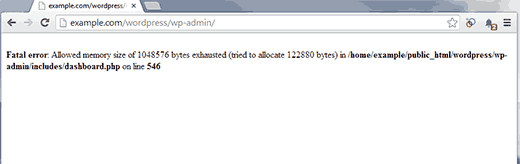 memorysizeerror