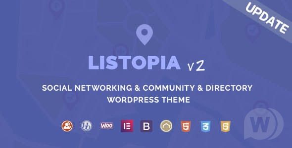 Listopia(v3.15)企业和组织地址目录WordPress目录主题 Listopia(v3.15)企业和组织地址目录WordPress目录主题