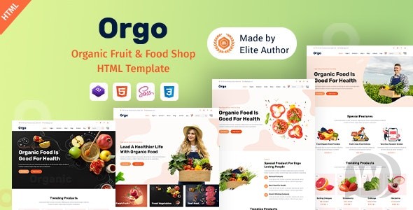 【Orgo v1.0.0】有机食品商店HTML模板 【Orgo v1.0.0】有机食品商店HTML模板