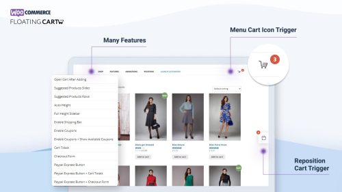 XT Floating Cart Pro_WooCommerce悬浮购物车插件 - 图片3