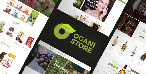 Ogani有机食品宠物食品购物网站WooCommerce主题 - 图片1 Ogani有机食品宠物食品购物网站WooCommerce主题 - 图片1