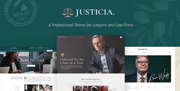 Justicia律师事务所和律师行业网WordPress主题V1.4.0 Justicia律师事务所和律师行业网WordPress主题V1.4.0