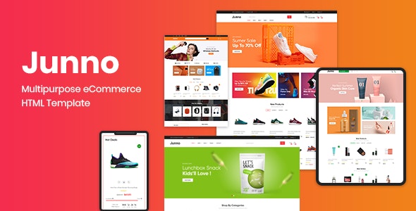 Junno自适应多用途电子商务HTML5模板V1.0 Junno自适应多用途电子商务HTML5模板V1.0
