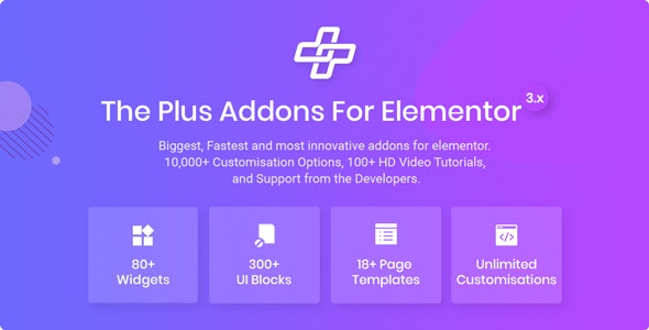 The Plus Addon汉化版_含100+页面编辑元素Elementor组件 The Plus Addon汉化版_含100+页面编辑元素Elementor组件