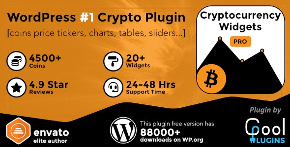 CWP加密货币实时行情走势小工具WordPress插件V4.2.1 - 图片1 CWP加密货币实时行情走势小工具WordPress插件V4.2.1 - 图片1