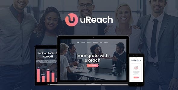 uReach移民与安置法律咨询网站WordPress主题 uReach移民与安置法律咨询网站WordPress主题