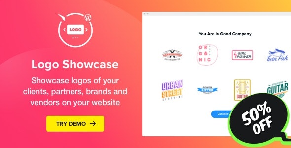 Logo Showcase合作伙伴和赞助商Logo展示WordPress插件V1.1.1 Logo Showcase合作伙伴和赞助商Logo展示WordPress插件V1.1.1