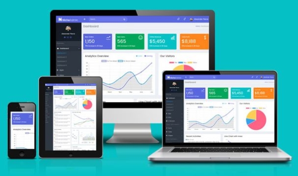 HTML模版Niche v1.3-强大的Bootstrap 4仪表板和管理模板 - 图片2