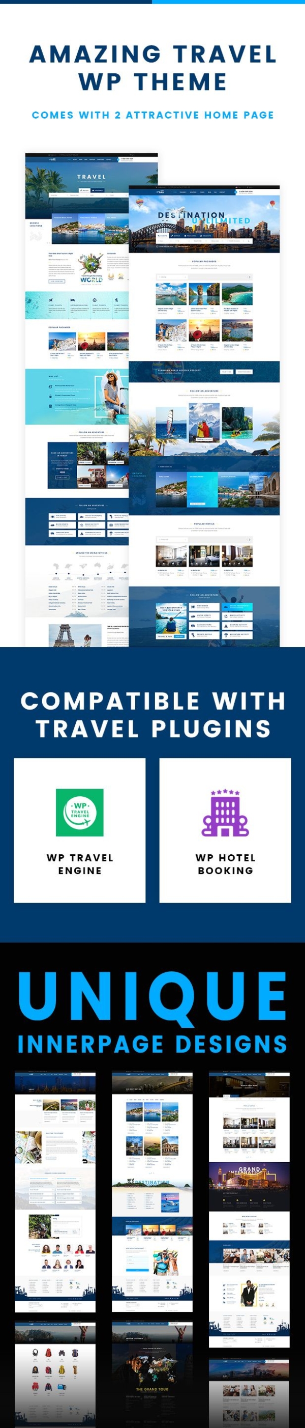 Ora v2.6：旅行社与旅行预订专属WordPress主题，开启便捷旅行服务线上平台 - 图片2