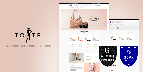 WordPress主题Tote v2.4 - 女装鞋包商城WooCommerce主题 WordPress主题Tote v2.4 - 女装鞋包商城WooCommerce主题