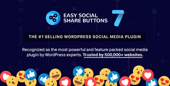 Easy Social Share激活版(V10.2)社交分享按钮WordPress插件 - 图片1 Easy Social Share激活版(V10.2)社交分享按钮WordPress插件 - 图片1