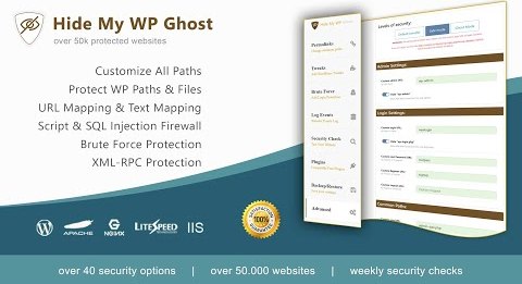 Hide My WP Ghost汉化版_WordPress信息隐藏安全插件 - 图片1 Hide My WP Ghost汉化版_WordPress信息隐藏安全插件 - 图片1