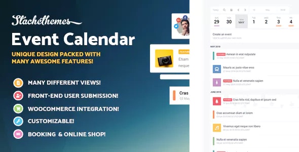 SECalendar(v5.4.1)事件活动日历WordPress插件 - 图片1 SECalendar(v5.4.1)事件活动日历WordPress插件 - 图片1