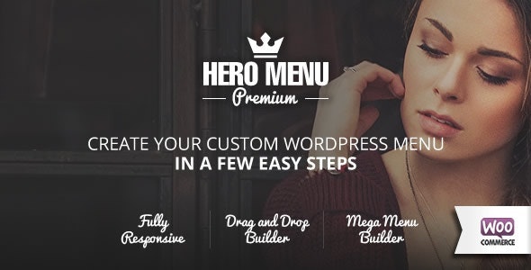 Hero Menu拖放式超级图文菜单定制WordPress插件 - 图片1 Hero Menu拖放式超级图文菜单定制WordPress插件 - 图片1