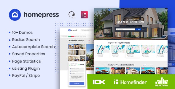 HomePress(v1.3.10)房地产企业网站WordPress主题 HomePress(v1.3.10)房地产企业网站WordPress主题
