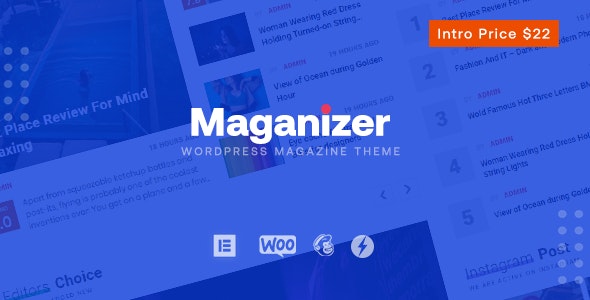 WordPress主题Maganizer v1.0-现代杂志风格WordPress主题 - 图片1 WordPress主题Maganizer v1.0-现代杂志风格WordPress主题 - 图片1
