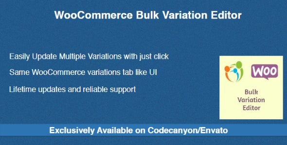 WordPress插件WCBVE v1.0.2:批量商品变体编辑器WooCommerce插件 - 图片1 WordPress插件WCBVE v1.0.2:批量商品变体编辑器WooCommerce插件 - 图片1