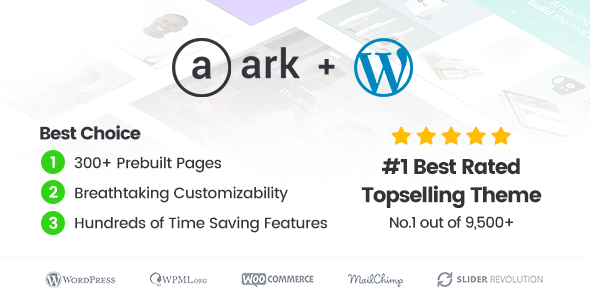 The ARK v1.74.0 含300+预制页通用企业建站WordPress主题 The ARK v1.74.0 含300+预制页通用企业建站WordPress主题