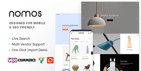 WordPress主题Nomos v2.4.9 - 专为移动和SEO友好而设计的现代AJAX商店主题 - 图片1 WordPress主题Nomos v2.4.9 - 专为移动和SEO友好而设计的现代AJAX商店主题 - 图片1