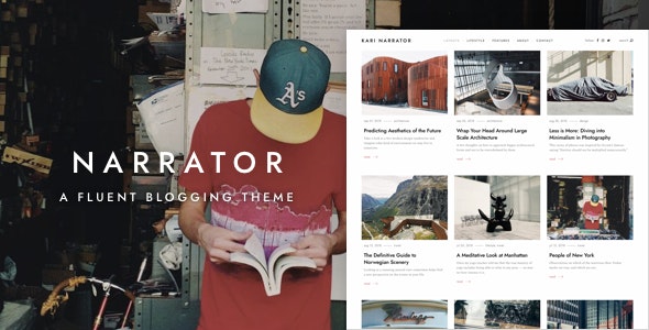 WordPress主题Narrator V1.3.4-简约流畅的WordPress博客主题 - 图片1 WordPress主题Narrator V1.3.4-简约流畅的WordPress博客主题 - 图片1