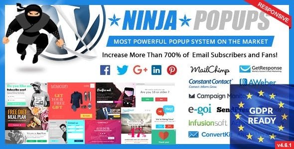 Ninja Popups自定义弹窗设计器WordPress插件V4.7.8 Ninja Popups自定义弹窗设计器WordPress插件V4.7.8