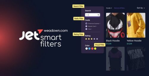 JetSmartFilters汉化版 | AJAX智能筛选Elementor组件 JetSmartFilters汉化版 | AJAX智能筛选Elementor组件