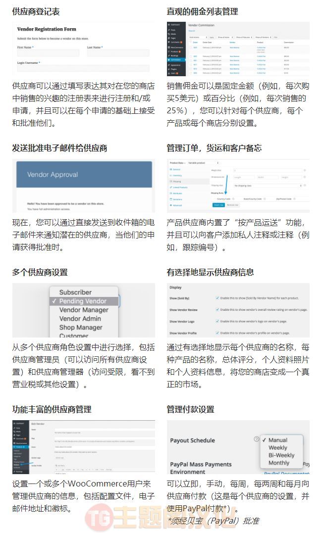 WooCommerce Product Vendors_多商户入驻和多卖家插件 - 图片2 WooCommerce Product Vendors_多商户入驻和多卖家插件 - 图片2