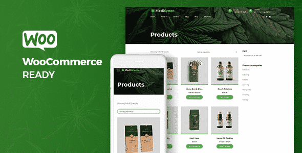 MediGreen医用药品和原材料商网站WordPress主题 - 图片2