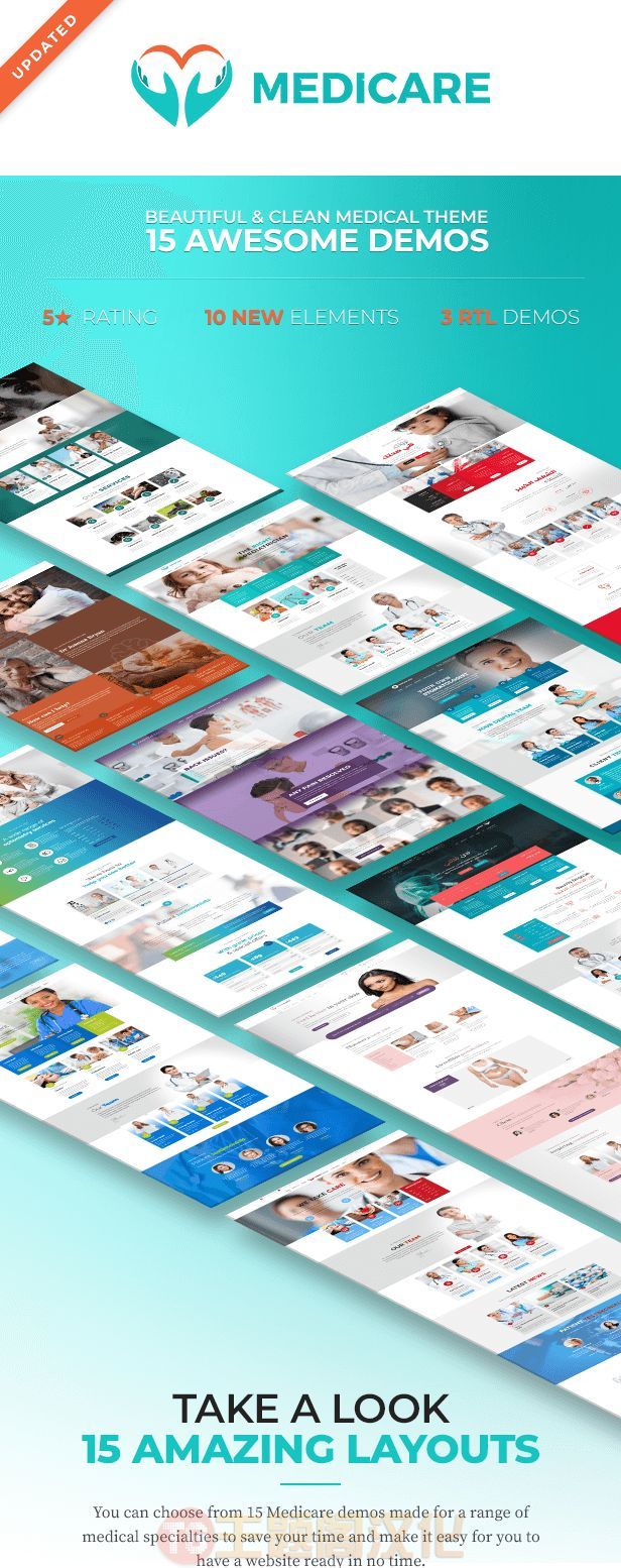 Medicare汉化版V2.0.2 医院诊所医疗保健网站WordPress主题 - 图片2 Medicare汉化版V2.0.2 医院诊所医疗保健网站WordPress主题 - 图片2