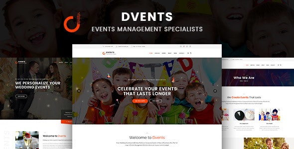 Dvents活动活动组织策划机构网站WordPress主题 Dvents活动活动组织策划机构网站WordPress主题