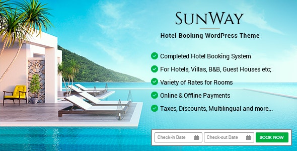 Sunway旅游度假酒店预订WordPress主题 可导入演示数据 - 图片1 Sunway旅游度假酒店预订WordPress主题 可导入演示数据 - 图片1