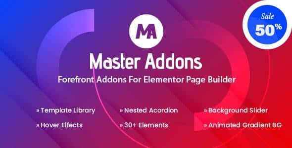 Master Addons大师级页面编辑元素集Elementor组件 - 图片1 Master Addons大师级页面编辑元素集Elementor组件 - 图片1
