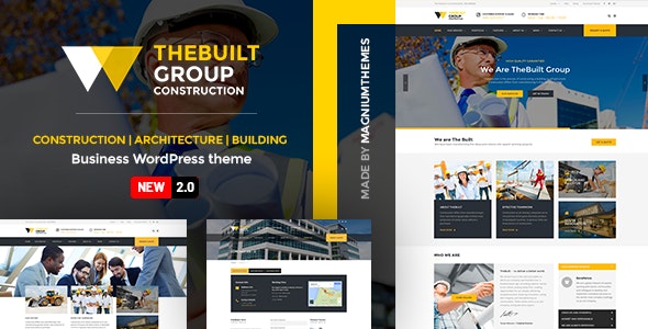 TheBuilt建筑施工和装修设计网站WordPress主题V2.9.3 - 图片1 TheBuilt建筑施工和装修设计网站WordPress主题V2.9.3 - 图片1