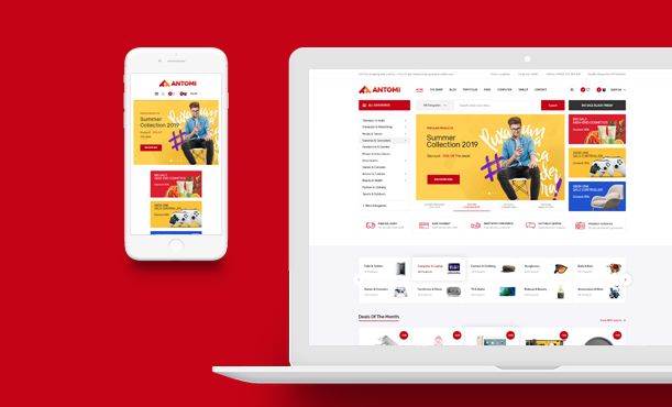 Antomi多用途网上购物商城WooCommerce主题 - 图片2 Antomi多用途网上购物商城WooCommerce主题 - 图片2