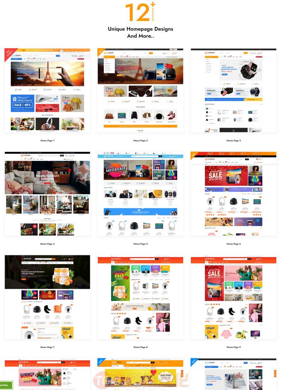 BosMarket汉化版_多商户在线购物商城WordPress主题 - 图片2 BosMarket汉化版_多商户在线购物商城WordPress主题 - 图片2