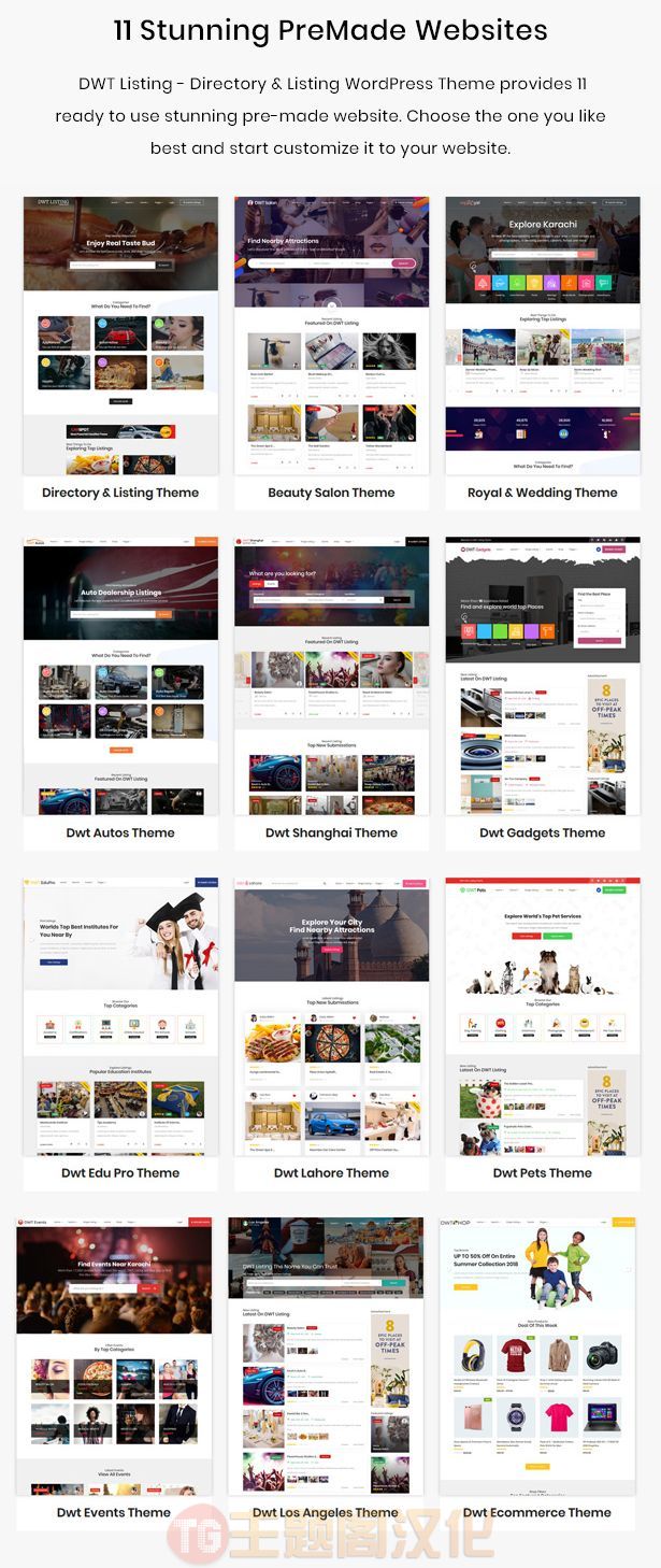 DWT Listing(v3.3.9)实体店目录列表导航WordPress主题 - 图片2