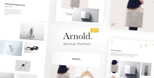 WordPress主题Arnold 2.5.1 简约风格摄影设计作品集展示WP主题 WordPress主题Arnold 2.5.1 简约风格摄影设计作品集展示WP主题