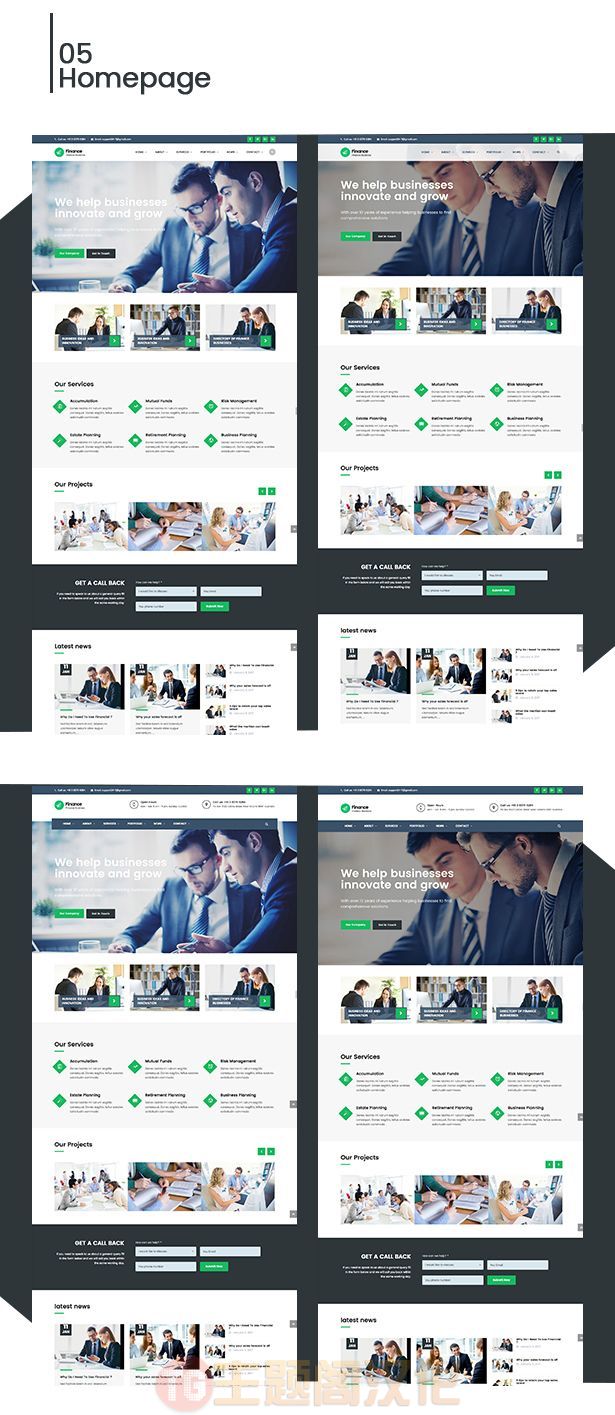 iFINANCE金融会计法律咨询WordPress主题V1.4.7 - 图片2 iFINANCE金融会计法律咨询WordPress主题V1.4.7 - 图片2